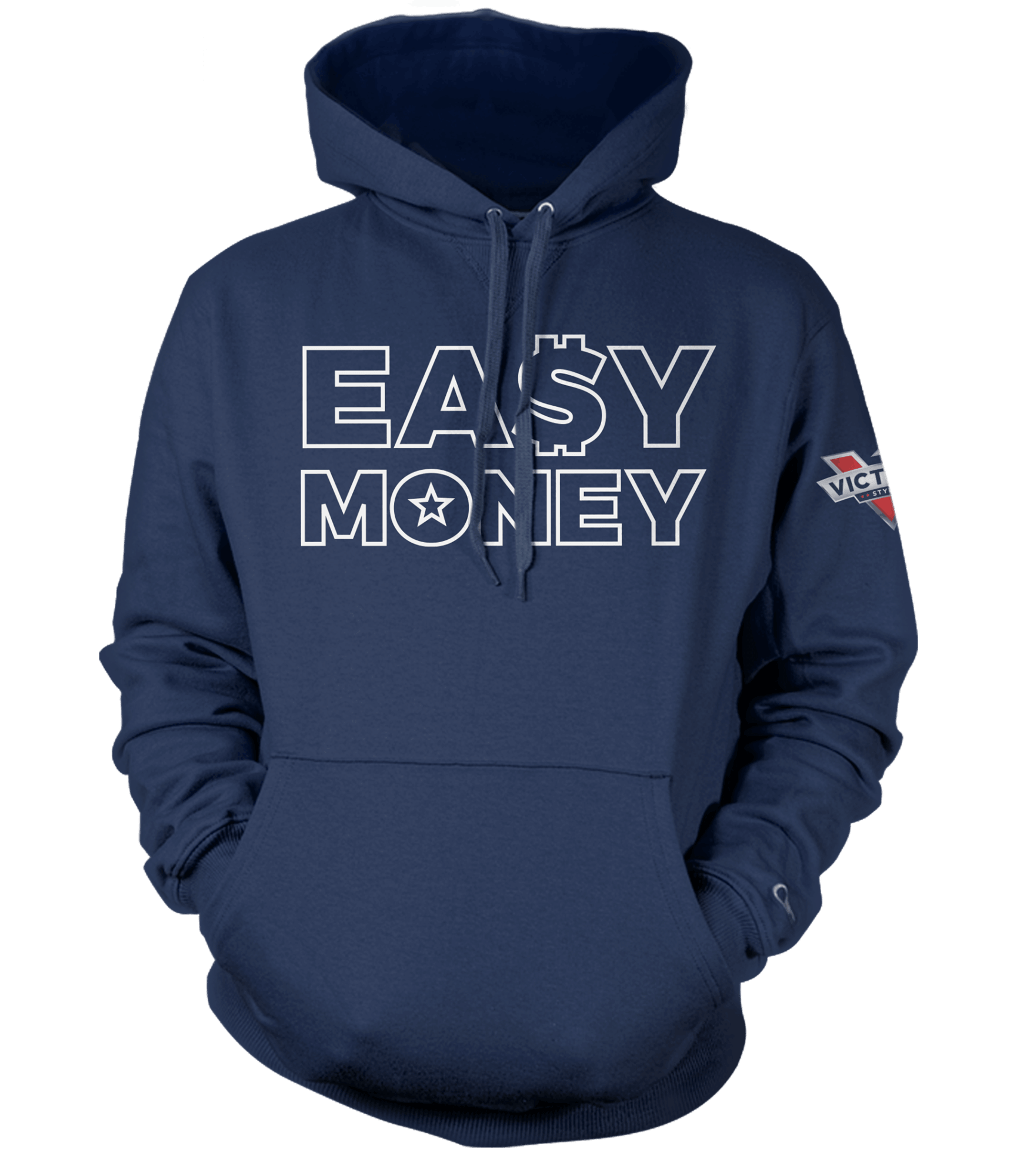 Blue Easy Money Hoodie | Victory Style